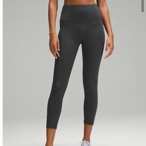 Lululemon High-Rise Leggings 25” Heather Gray